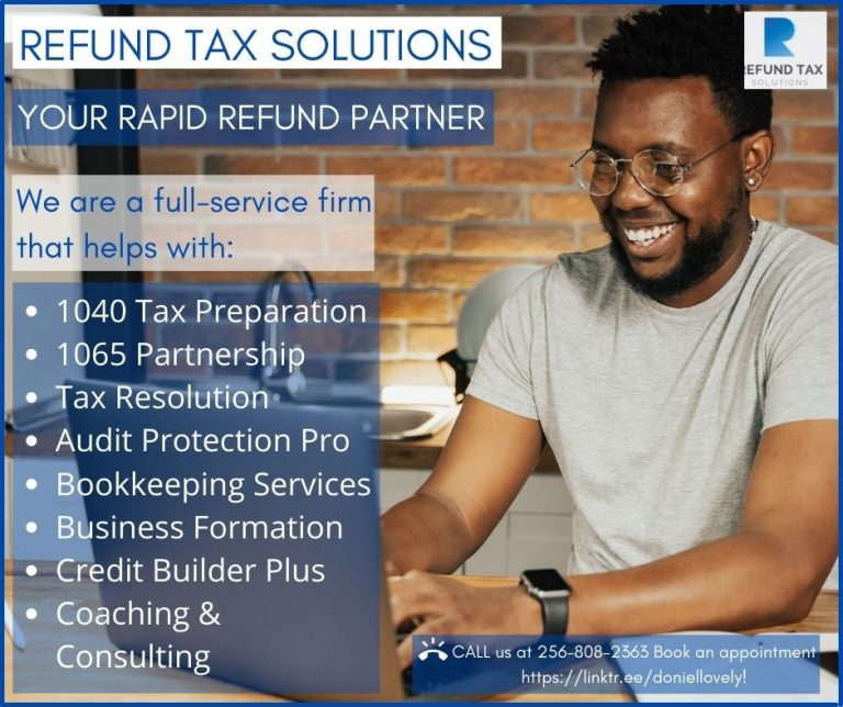 REFUND TAX SOLUTION 768x644